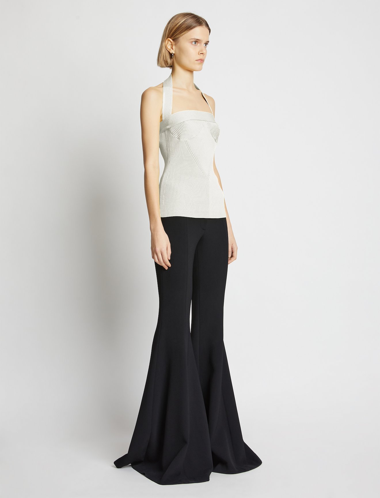 Viscose Knit Halter Top #2