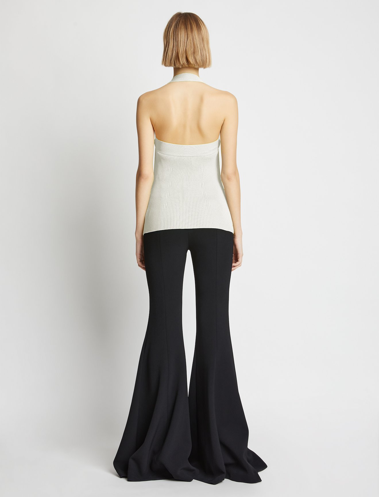 Viscose Knit Halter Top #3