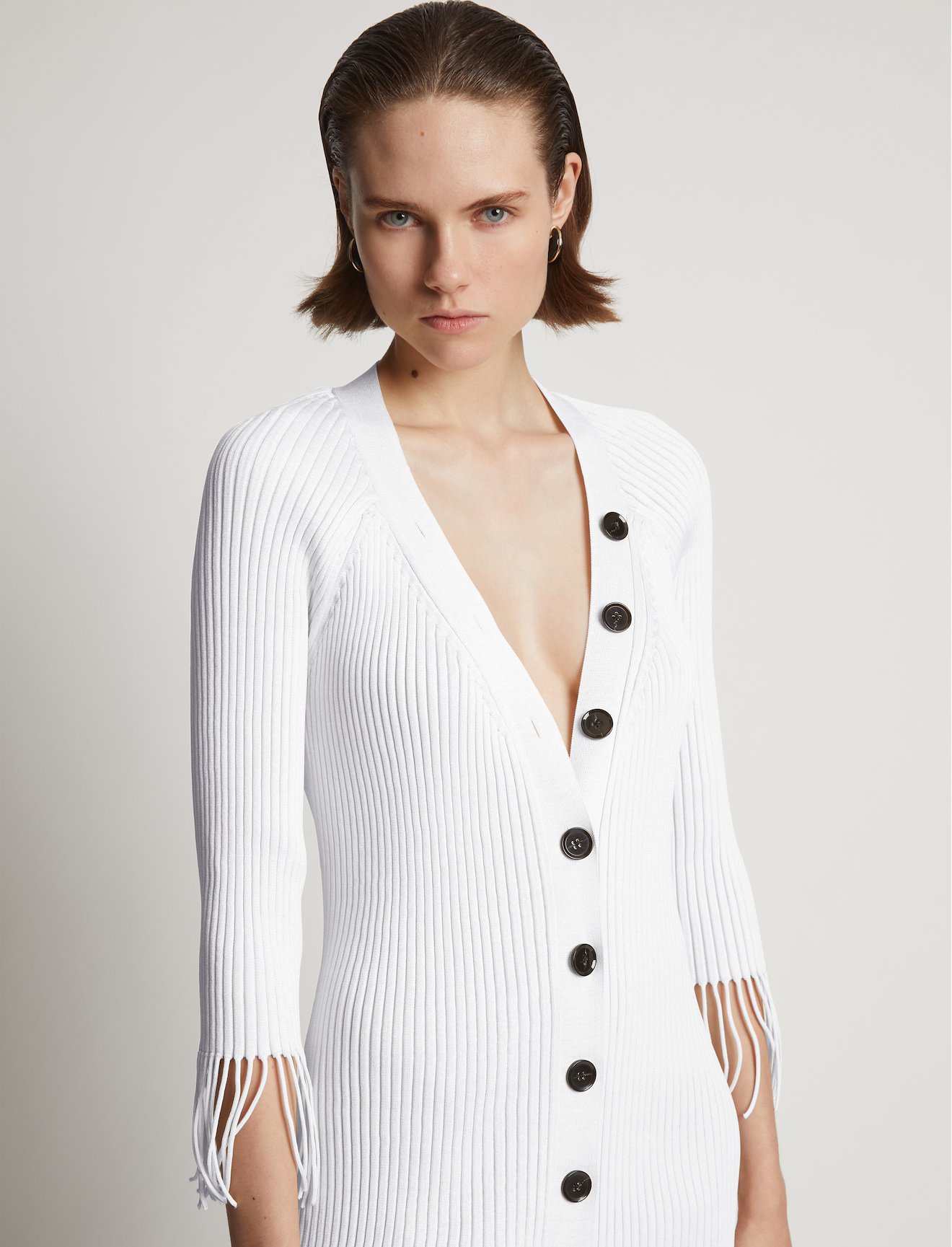 Viscose Rib Knit Dress #3