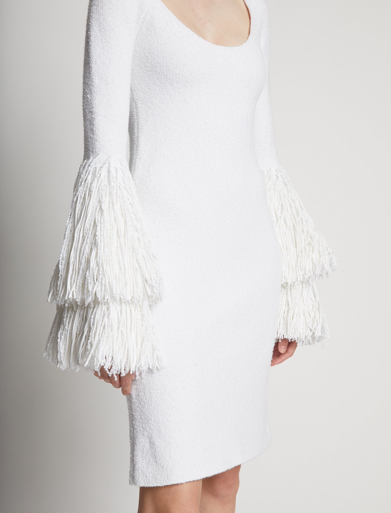 Fringe Boucle Dress #3
