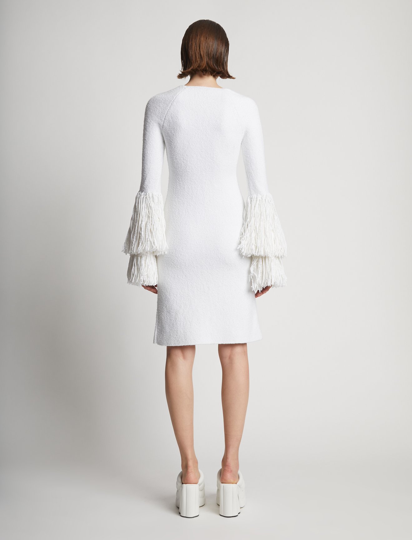 Fringe Boucle Dress #2