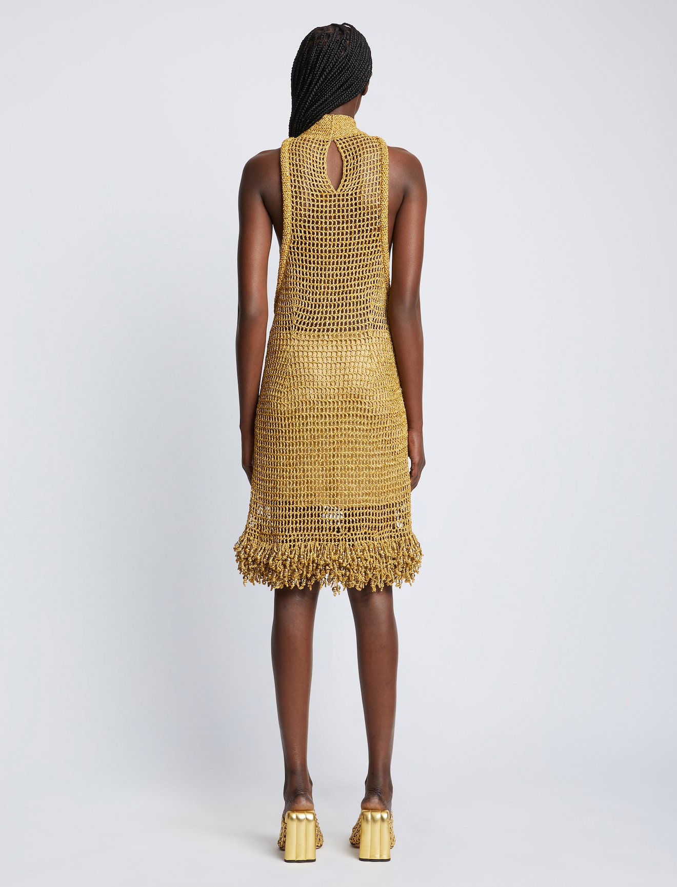 Embroidered Crochet Dress #2