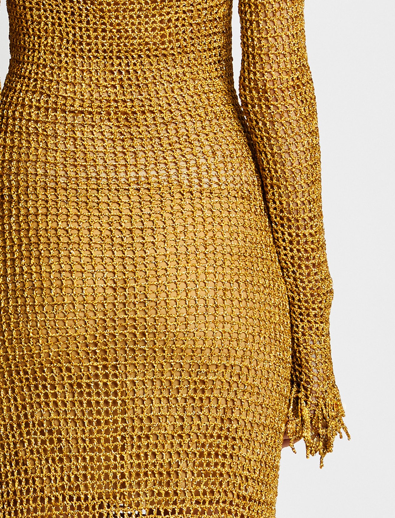 Crochet Long Sleeve Dress #2