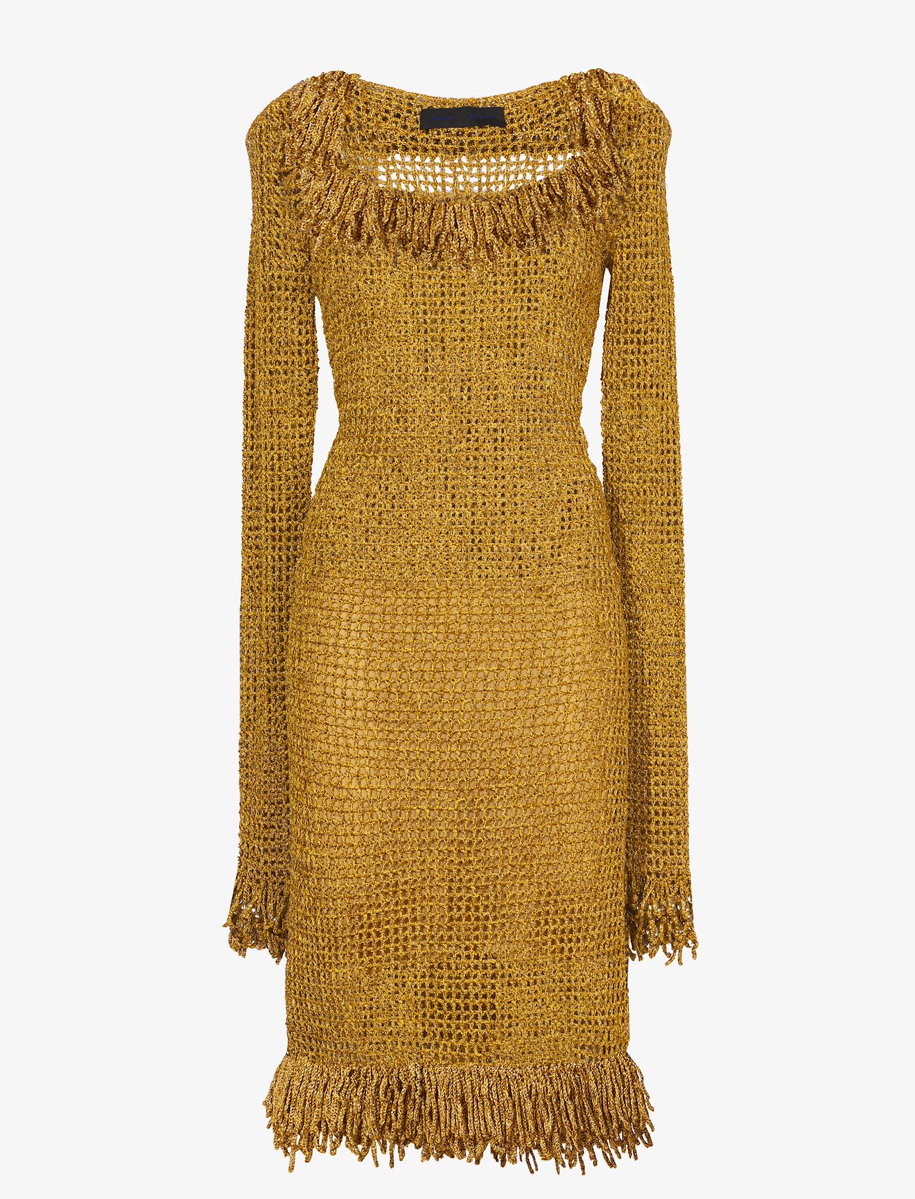 Crochet Long Sleeve Dress #3