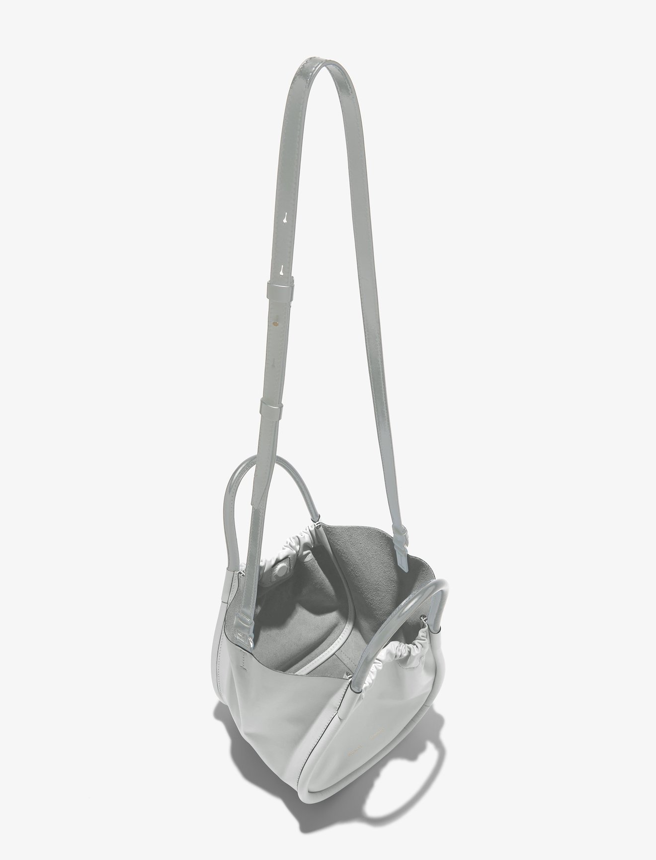 Small Ruched Crossbody Tote #4