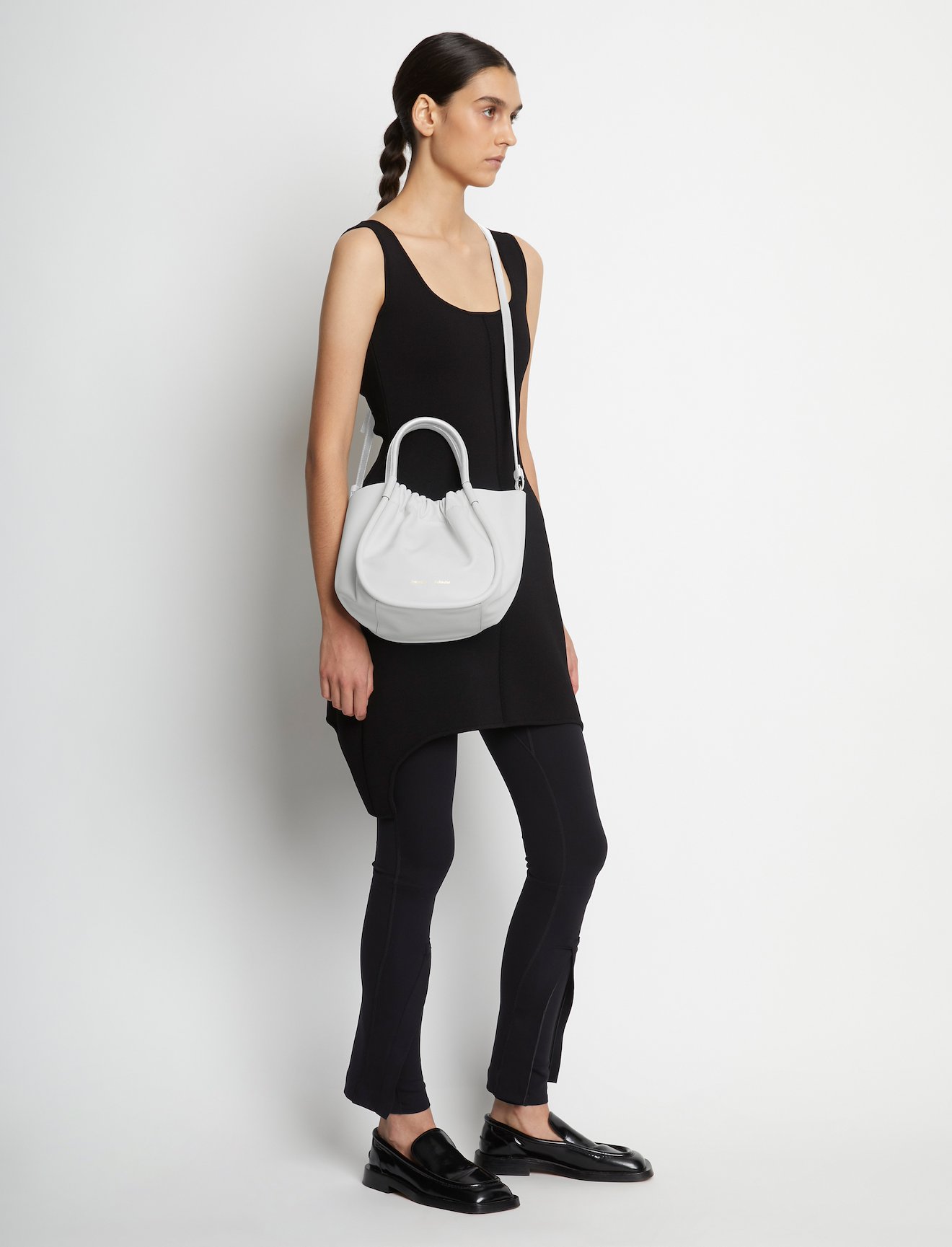 Small Ruched Crossbody Tote #5