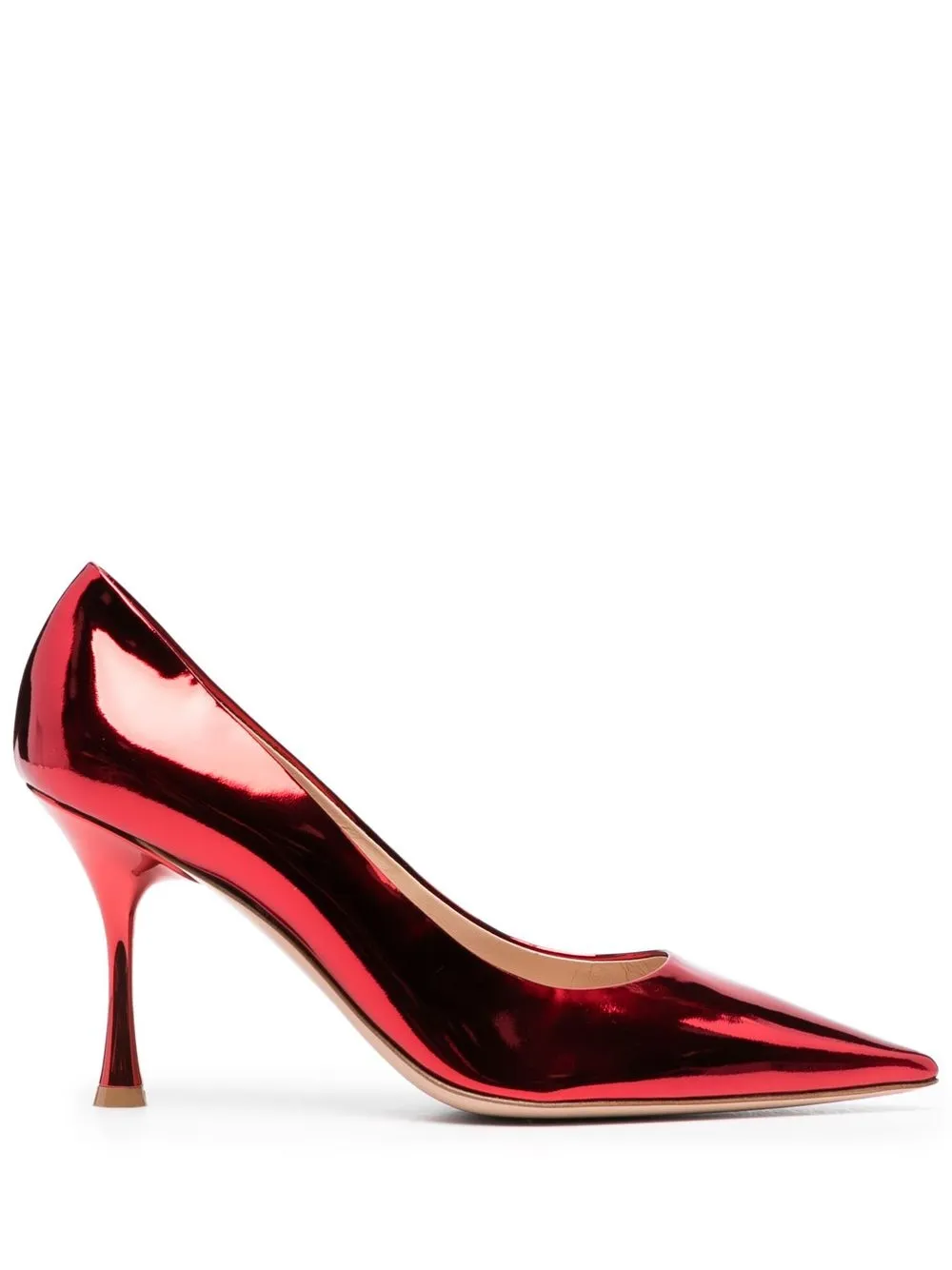 

Gianvito Rossi 90mm pointed-toe pumps - Red