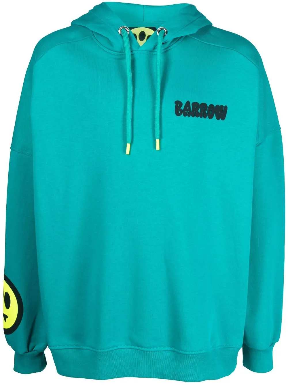 

BARROW hoodie con logo y cordones - Verde