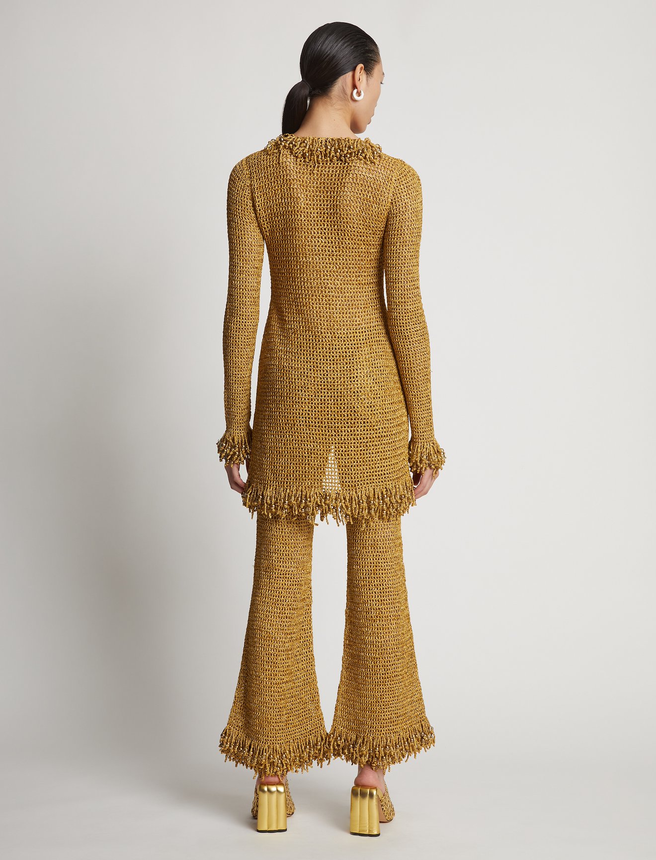 Beaded Hand Crochet Cardigan #3