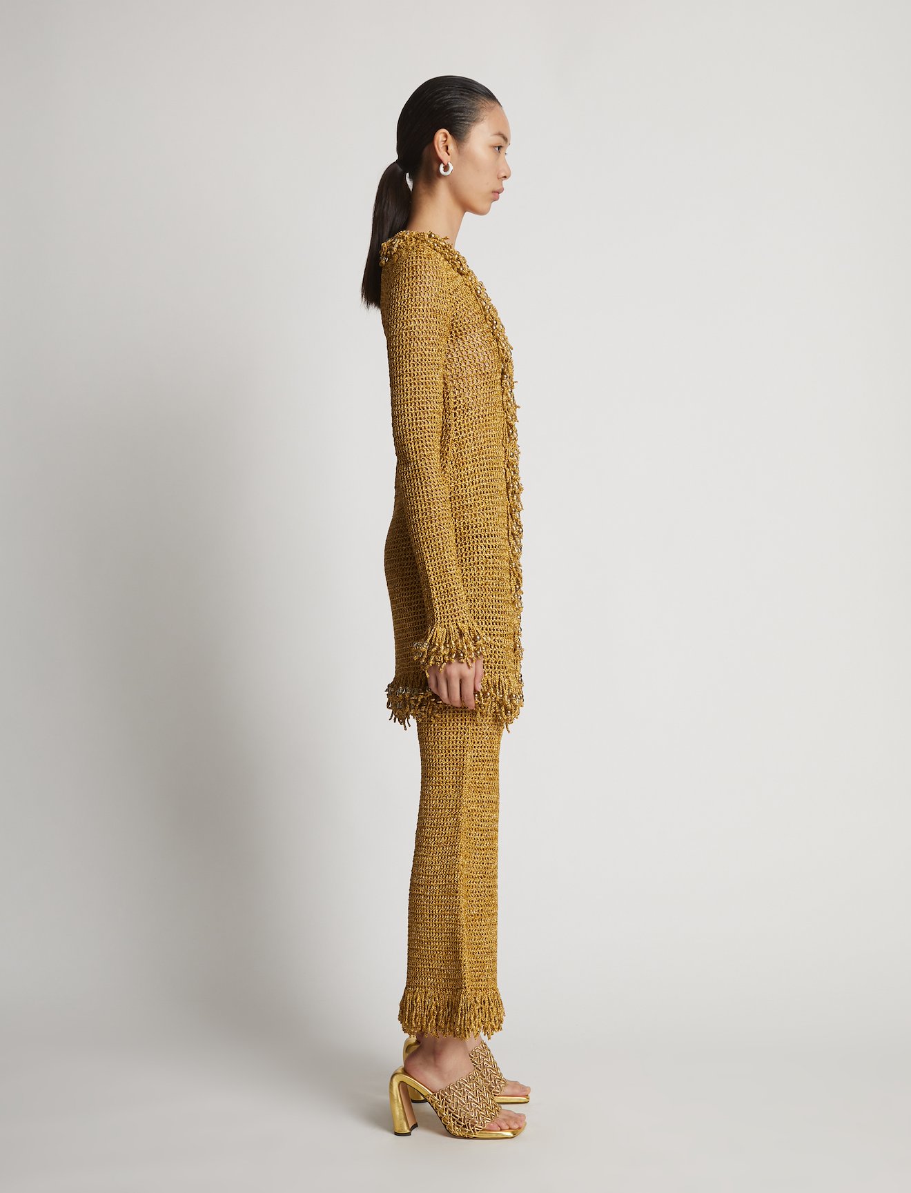 Beaded Hand Crochet Pants #2