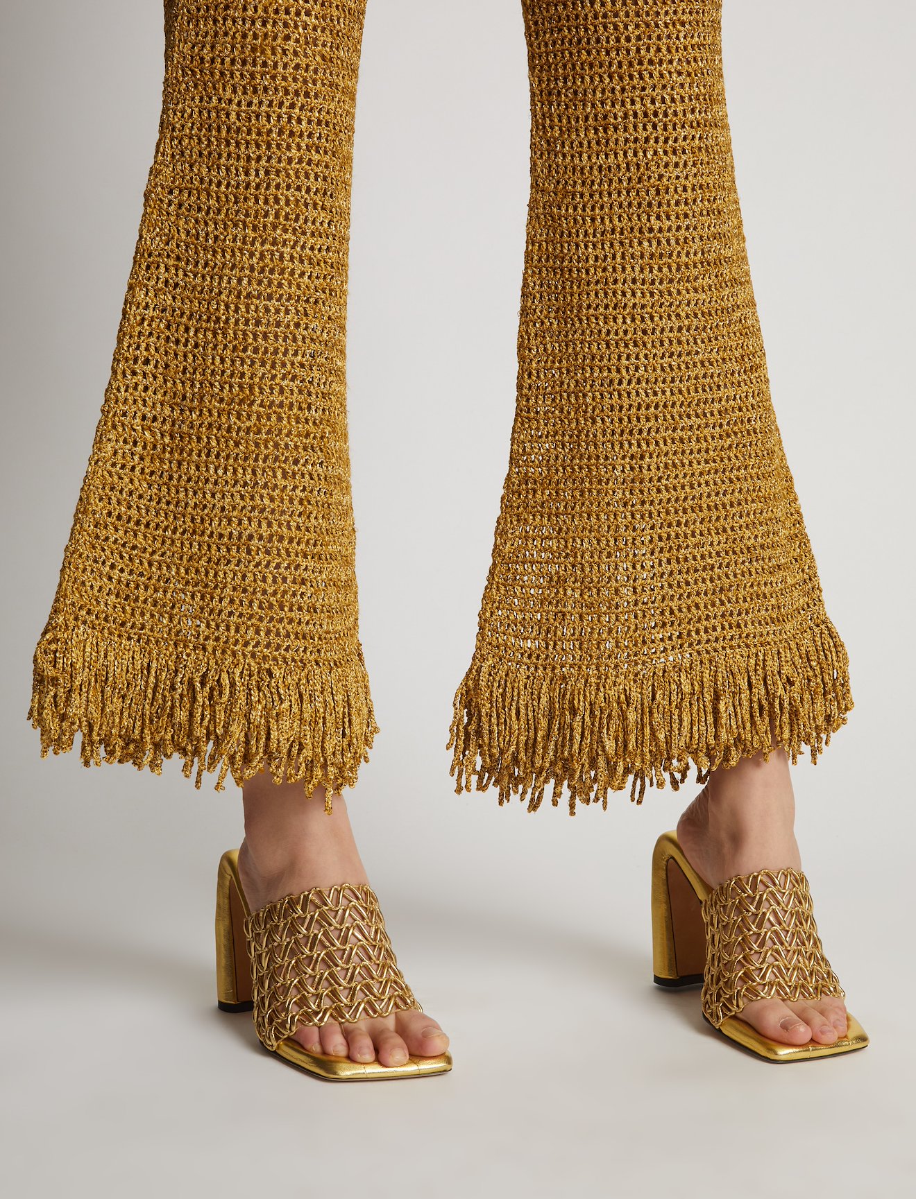 Beaded Hand Crochet Pants #4