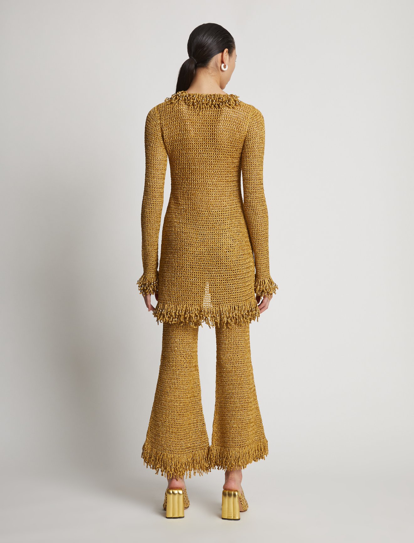 Beaded Hand Crochet Pants #3