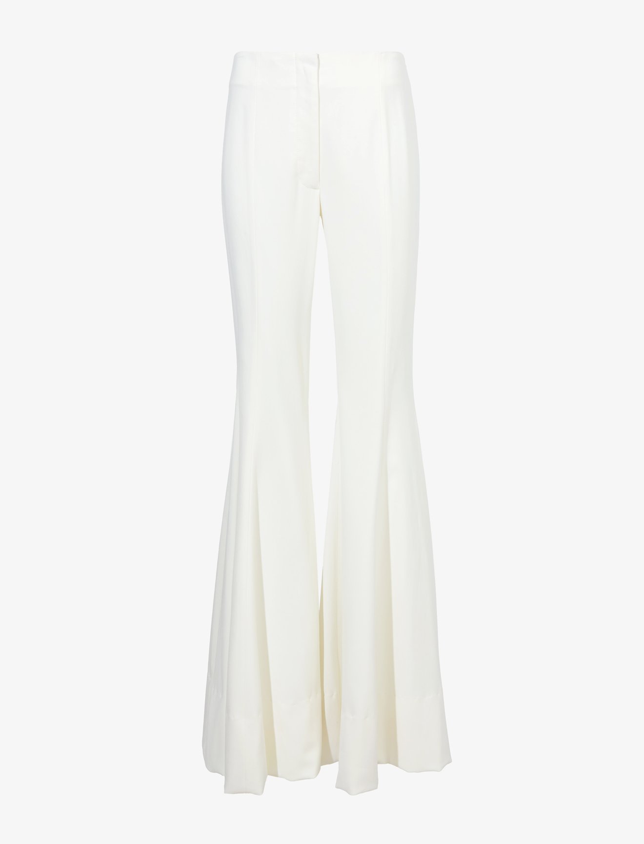 Viscose Suiting Flared Pants #4