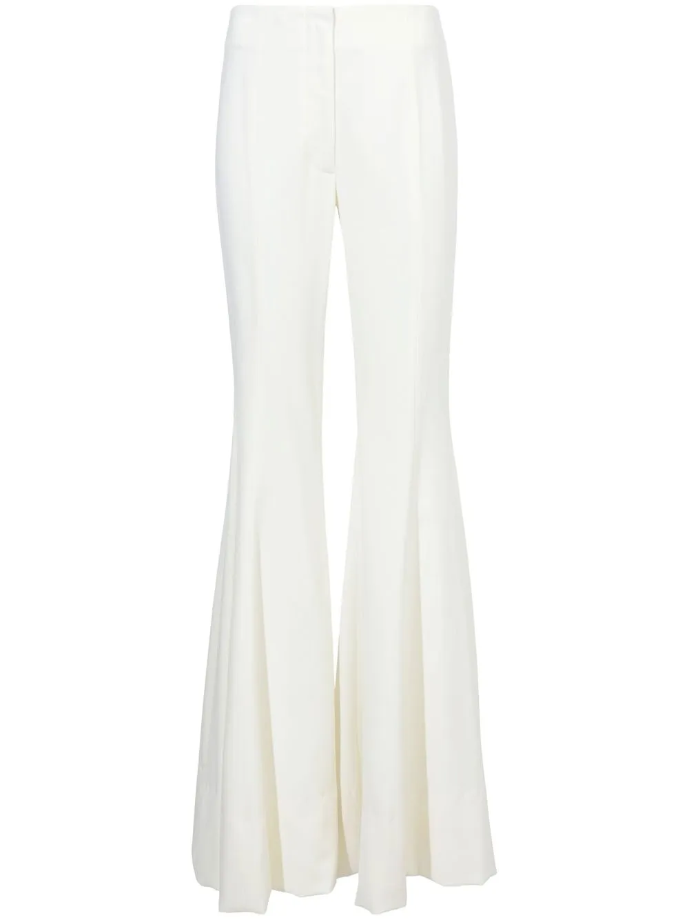 

Proenza Schouler flared high-waisted trousers - White