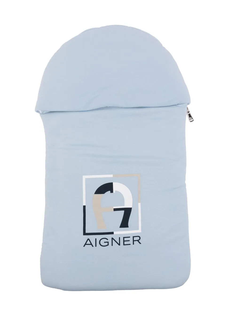 

Aigner Kids logo-print detail sleep bag - Blue