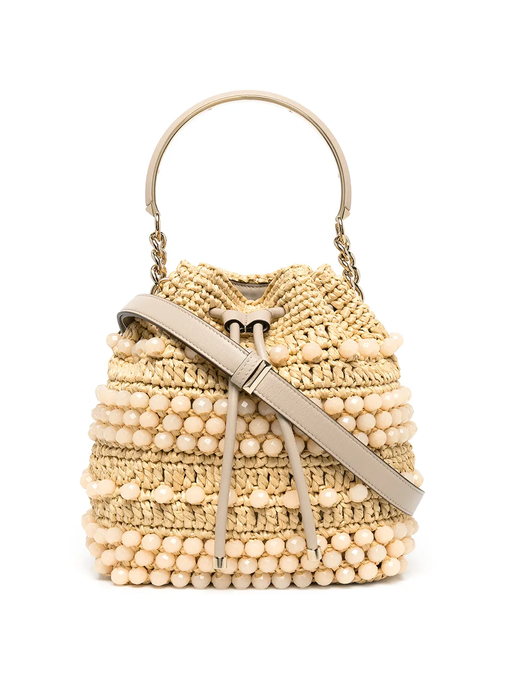 

Jimmy Choo bolsa bucket Bon Bon - Neutro