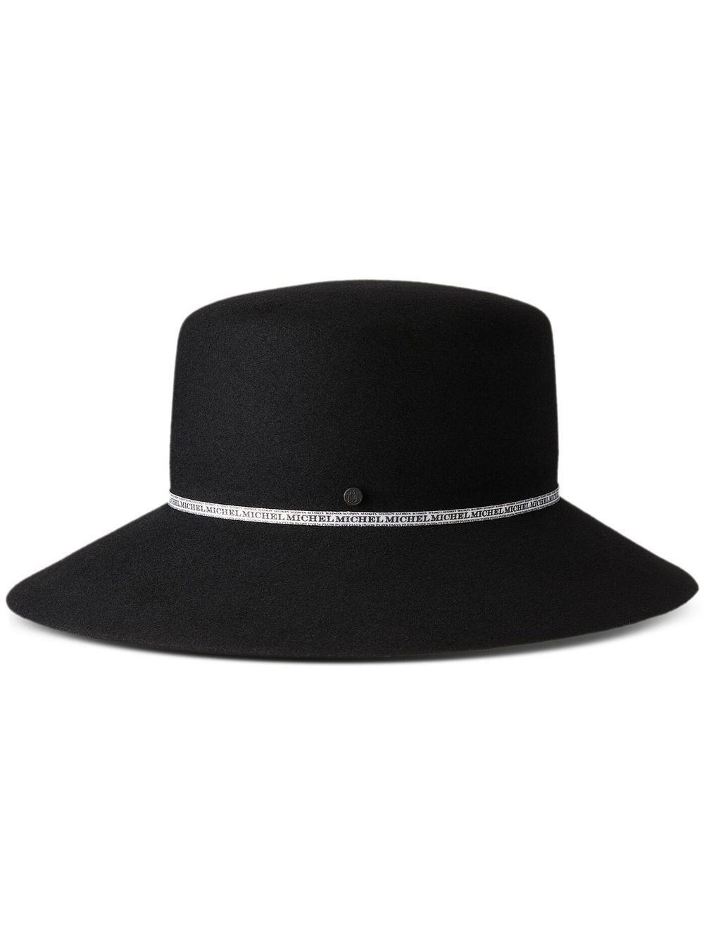 Shop Maison Michel New Kendall Collapsible Hat In Black