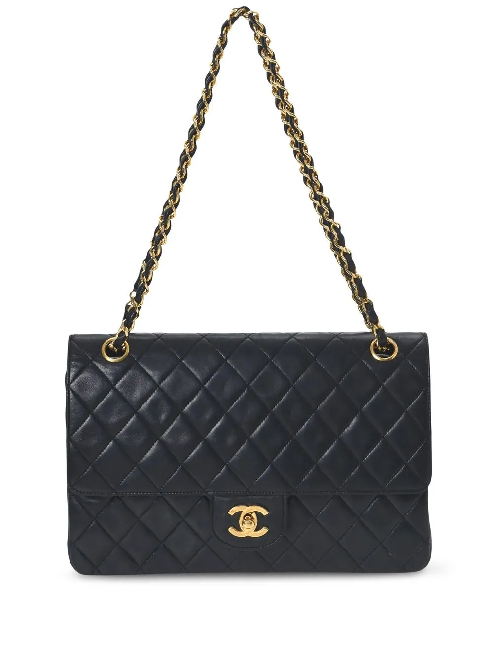 

Chanel Pre-Owned bolsa de hombro Double Flap mediana - Negro