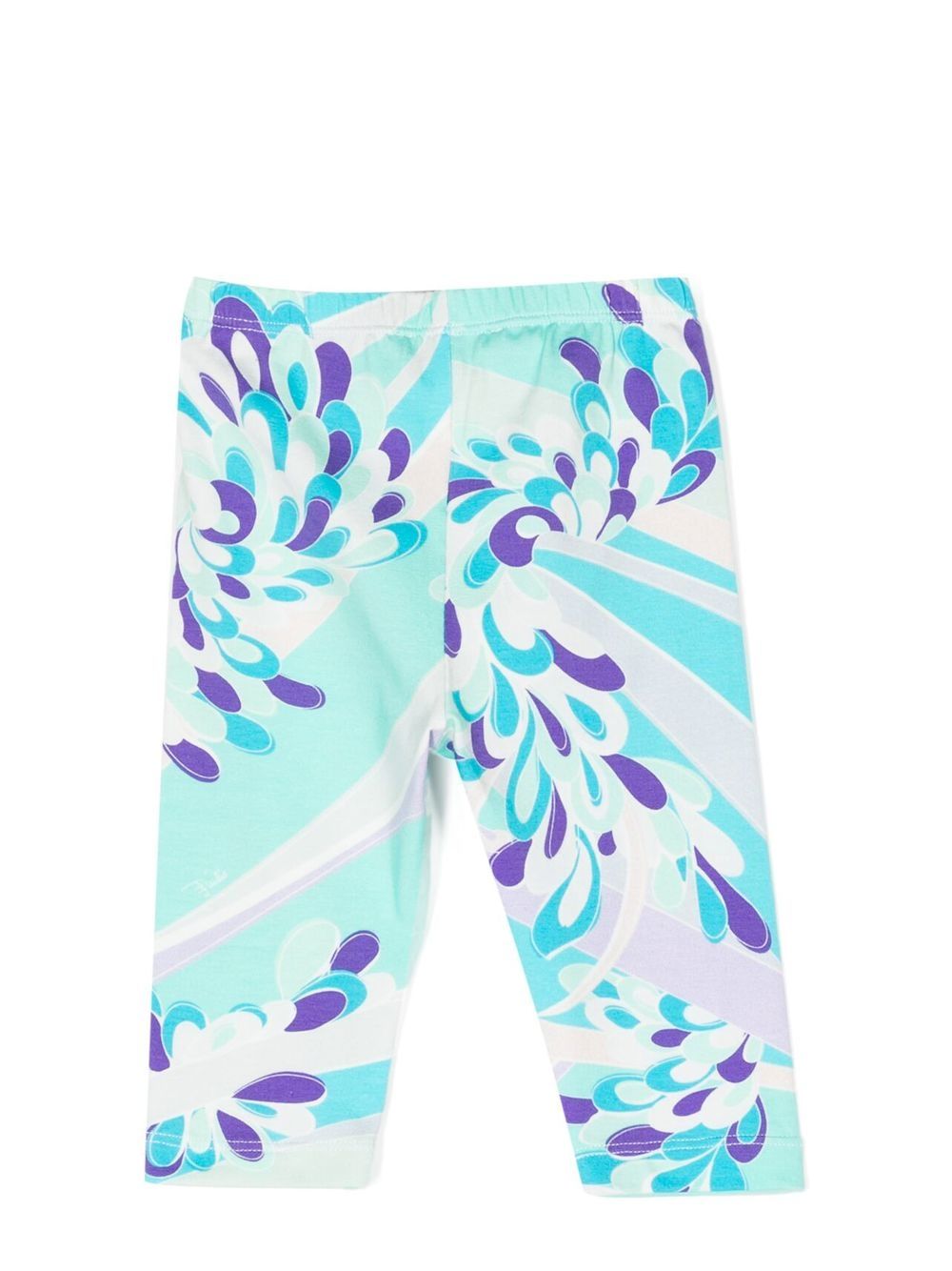 PUCCI Junior Legging met grafische print - Blauw