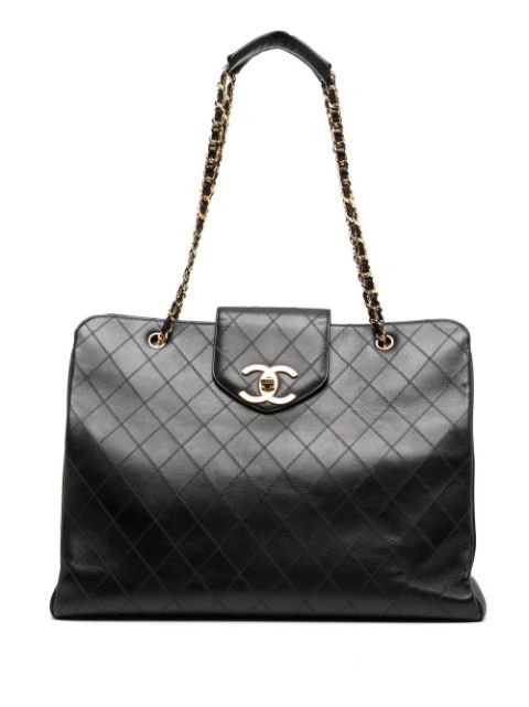 HOT SALE CHANEL 1992 Jumbo Super Model shoulder bag Women