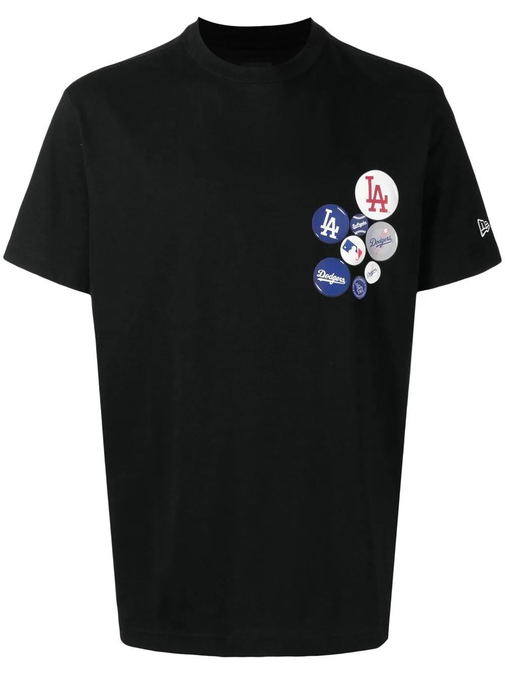 

NEW ERA CAP playera de manga corta con logos estampados - Negro