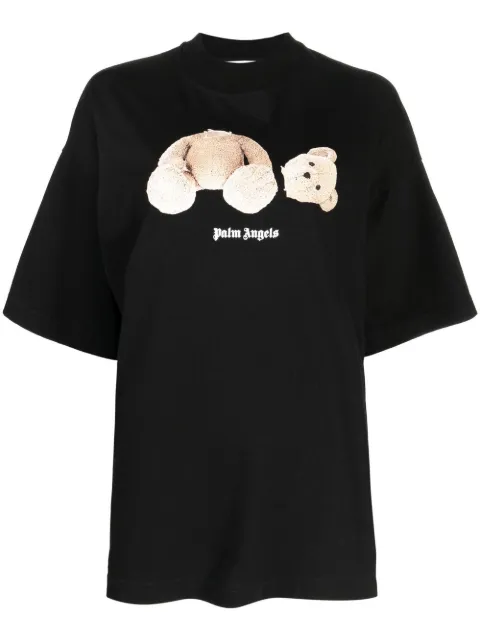 Palm Angels playera con motivo Teddy Bear