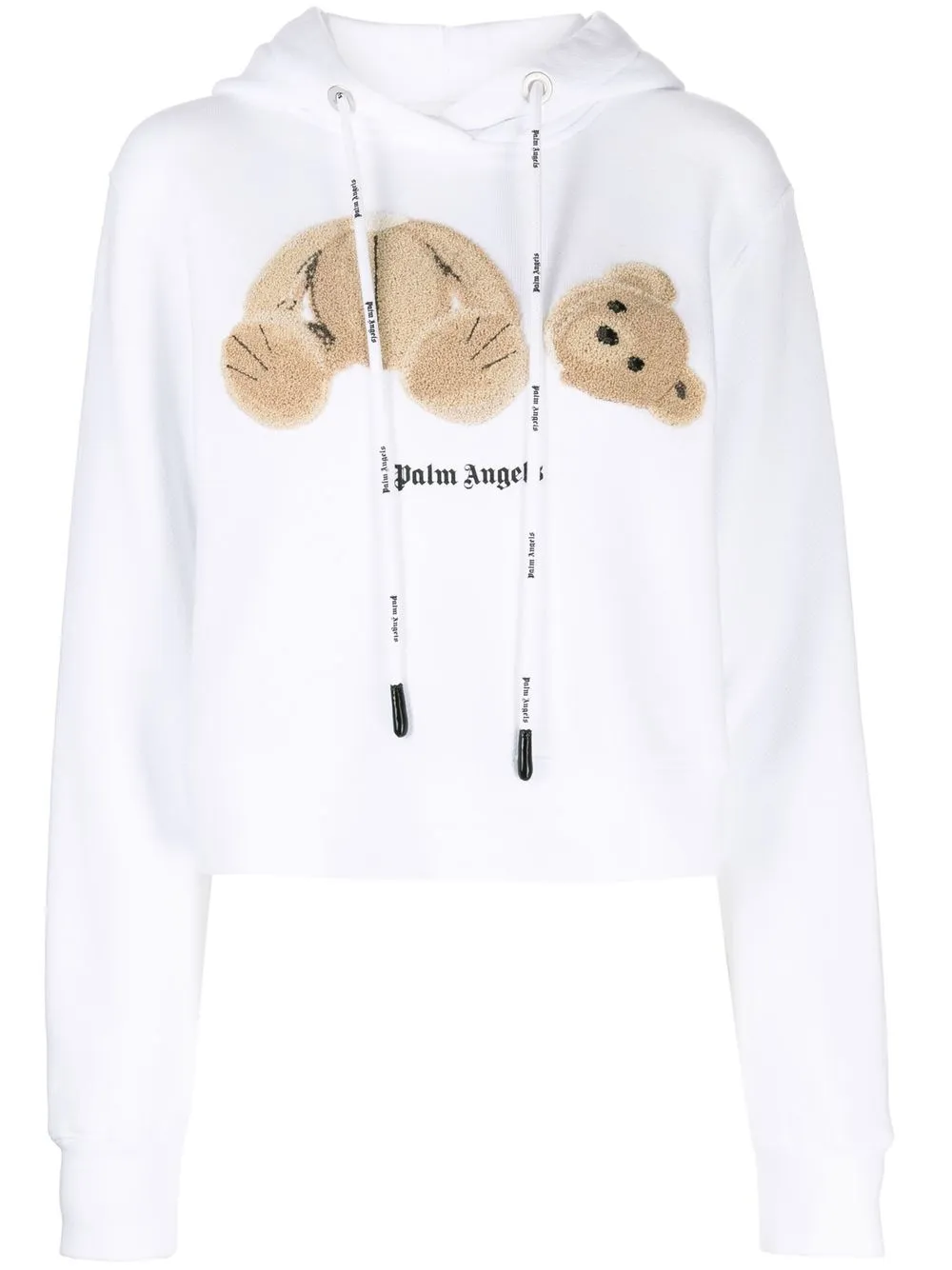 

Palm Angels hoodie con motivo Teddy Bear - Blanco