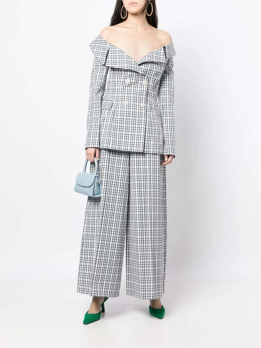 Rosie Assoulin Broek met wijde pijpen - Blauw