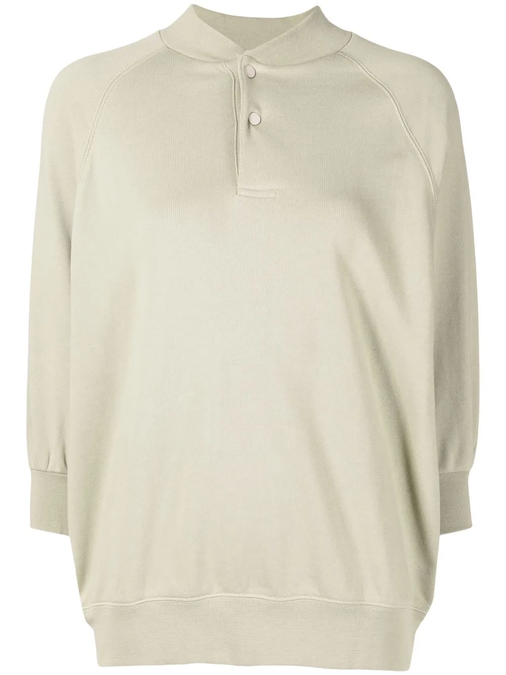 

FEAR OF GOD ESSENTIALS sudadera con cierres de presión - Verde