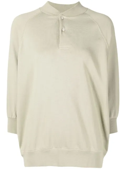 FEAR OF GOD ESSENTIALS pres-stud fastening detail sweatshirt