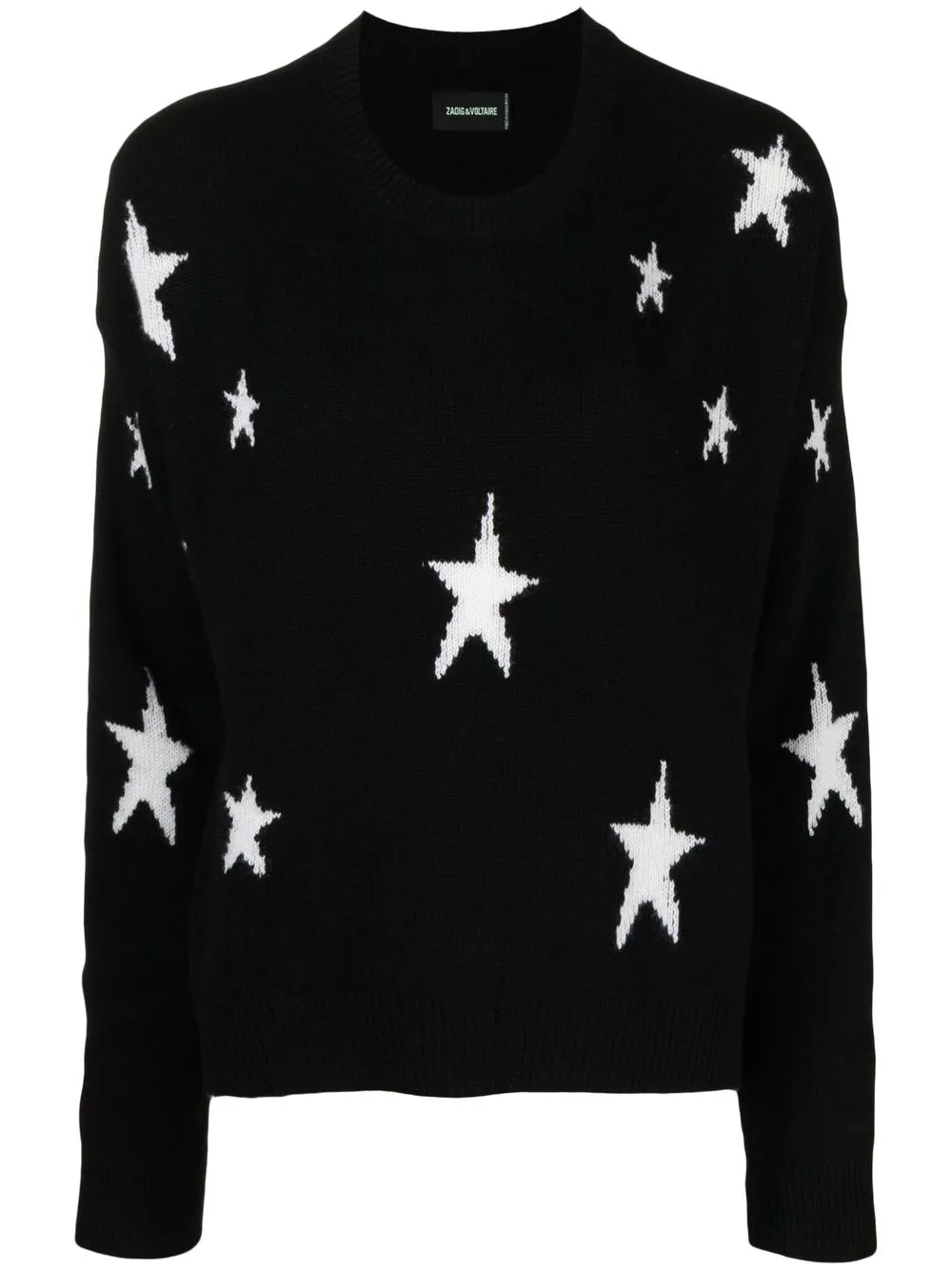

Zadig&Voltaire suéter con estrellas estampadas - Negro