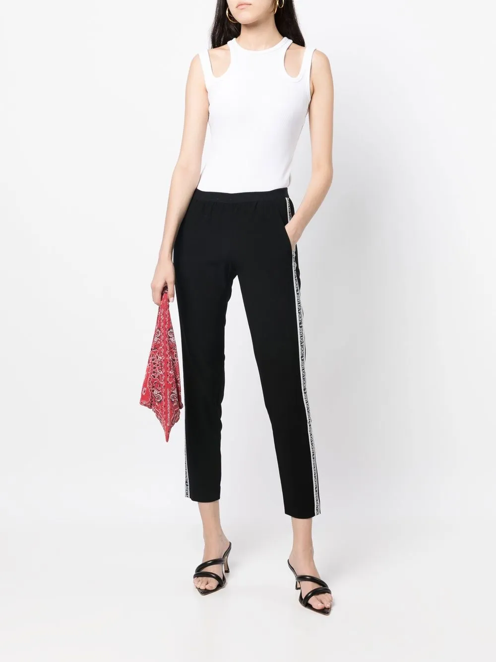 Zadig&Voltaire Cropped broek - Zwart