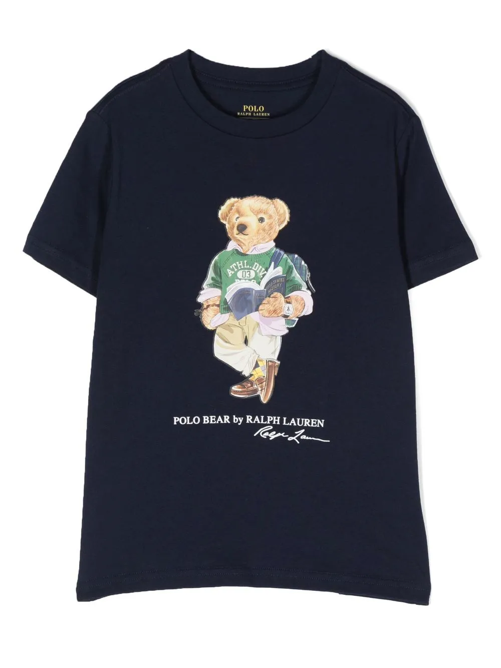 

Ralph Lauren Kids playera con motivo Polo Bear - Azul