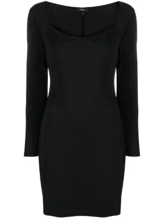 theory black mini dress long-sleeved | Monochrome Mosaic Prestige Men's suit pants and woven by the ClosureType:Zipper