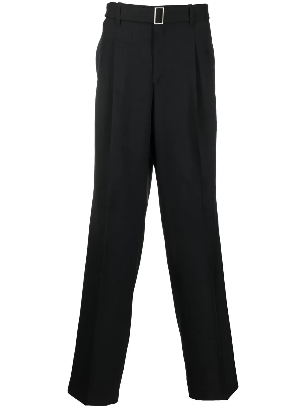 

Etudes pantalones con tiro alto y pinzas - Negro