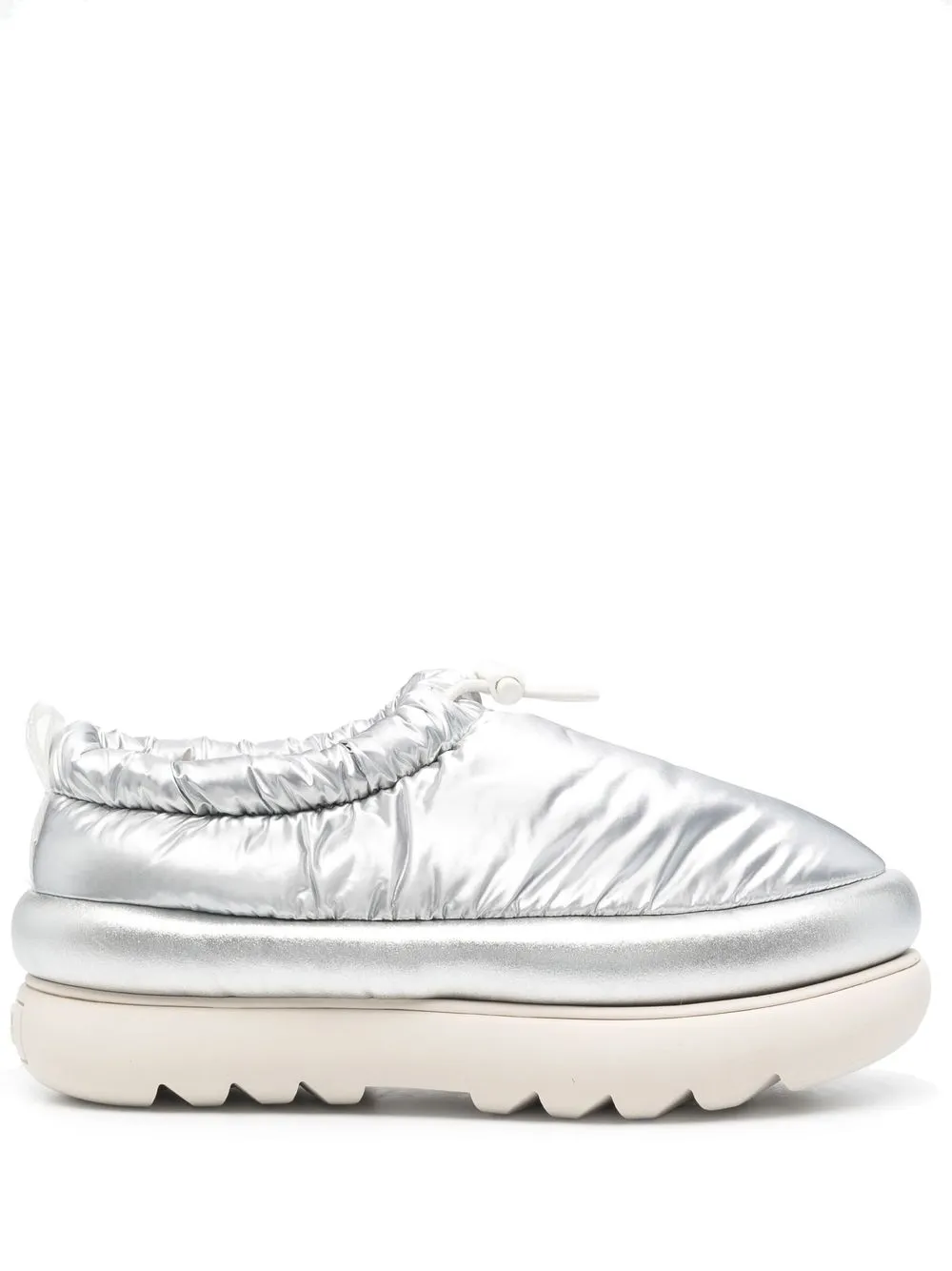 

UGG Maxi metallic clogs - Silver