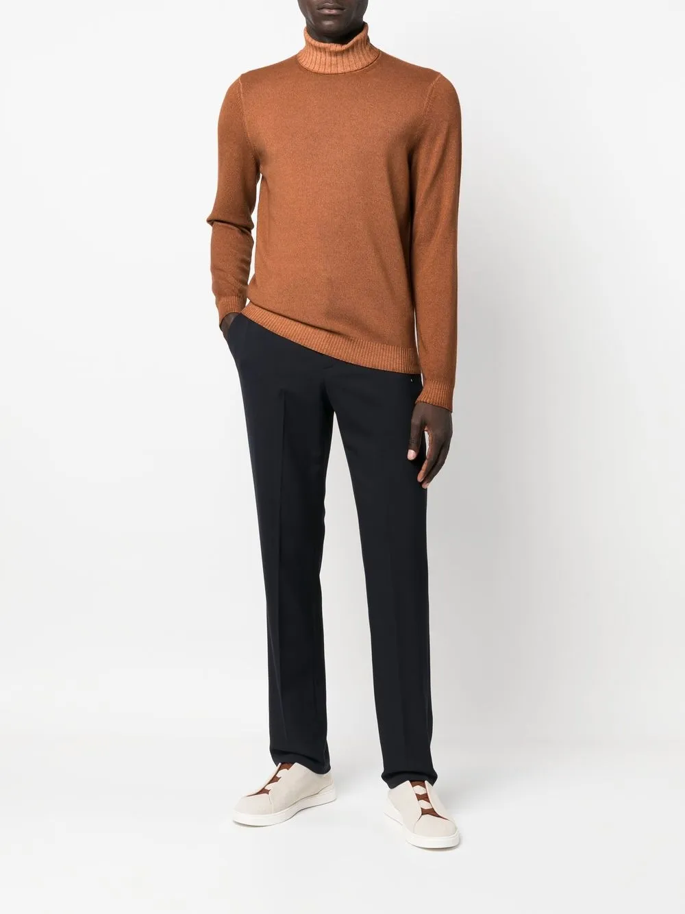 Malo Coltrui van scheerwol - Bruin