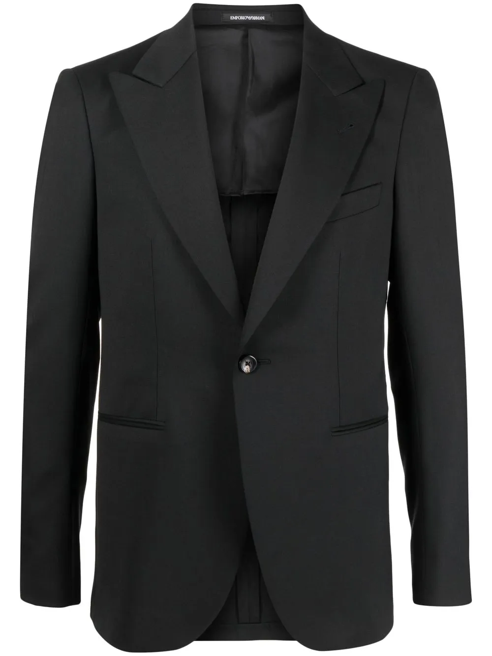 

Emporio Armani blazer con botones - Negro