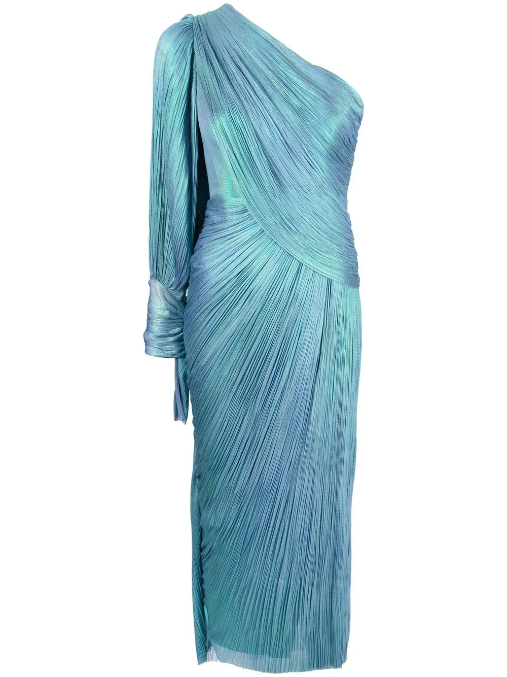 

Maria Lucia Hohan Haven pleated evening dress - Blue