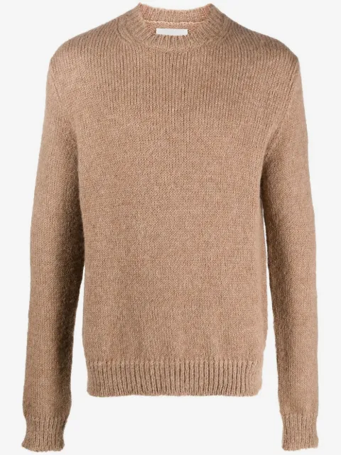 Jil Sander Strickpullover mit rundem Ausschnitt