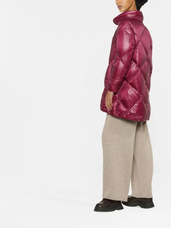 Herno Ultralight Feather-Down Quilted Jacket - Purple