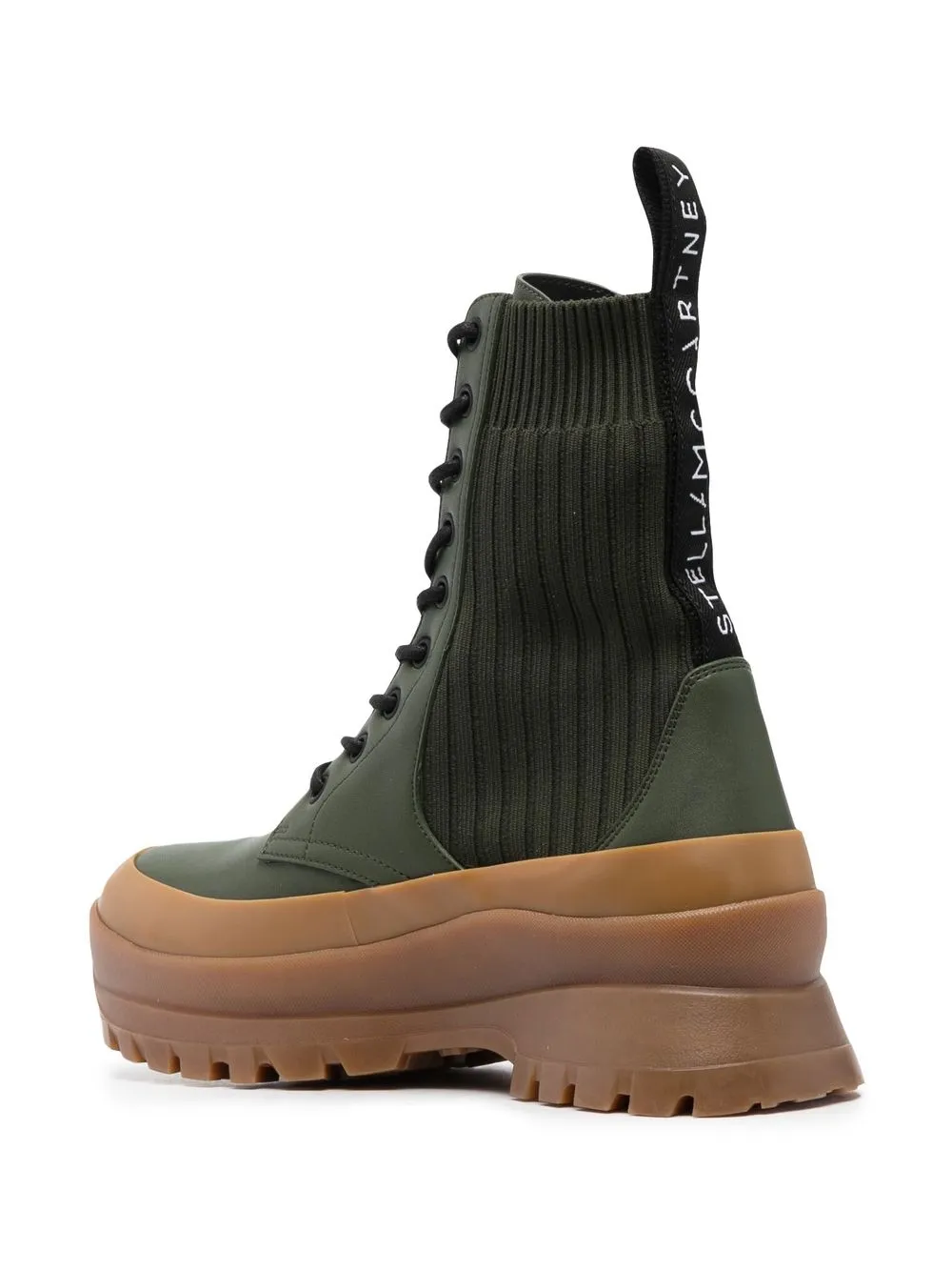 Stella McCartney ステラ・マッカートニー Trace レースアップ ブーツ - Farfetch