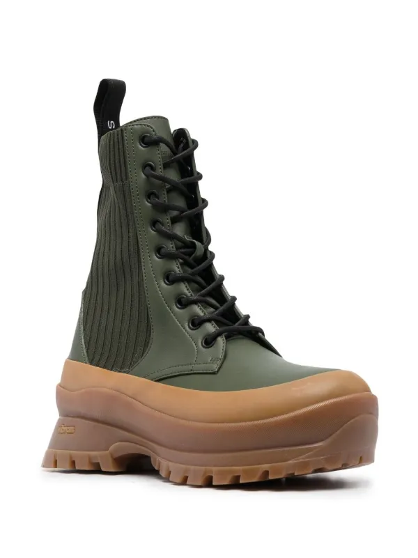 Stella McCartney ステラ・マッカートニー Trace レースアップ ブーツ ...