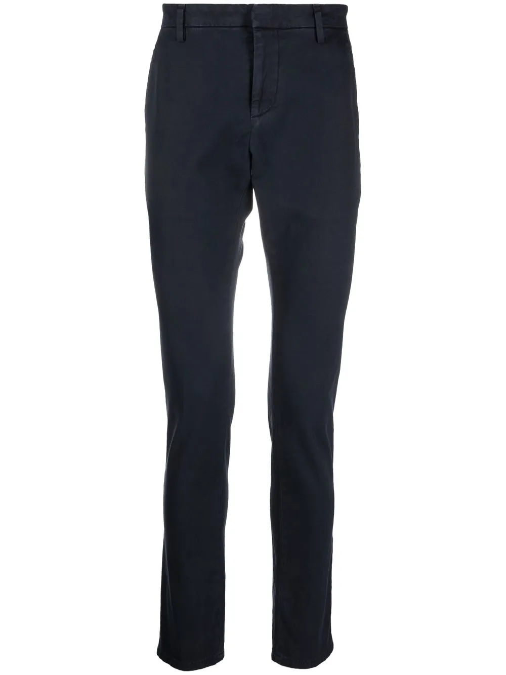 

DONDUP pantalones slim con abertura - Azul