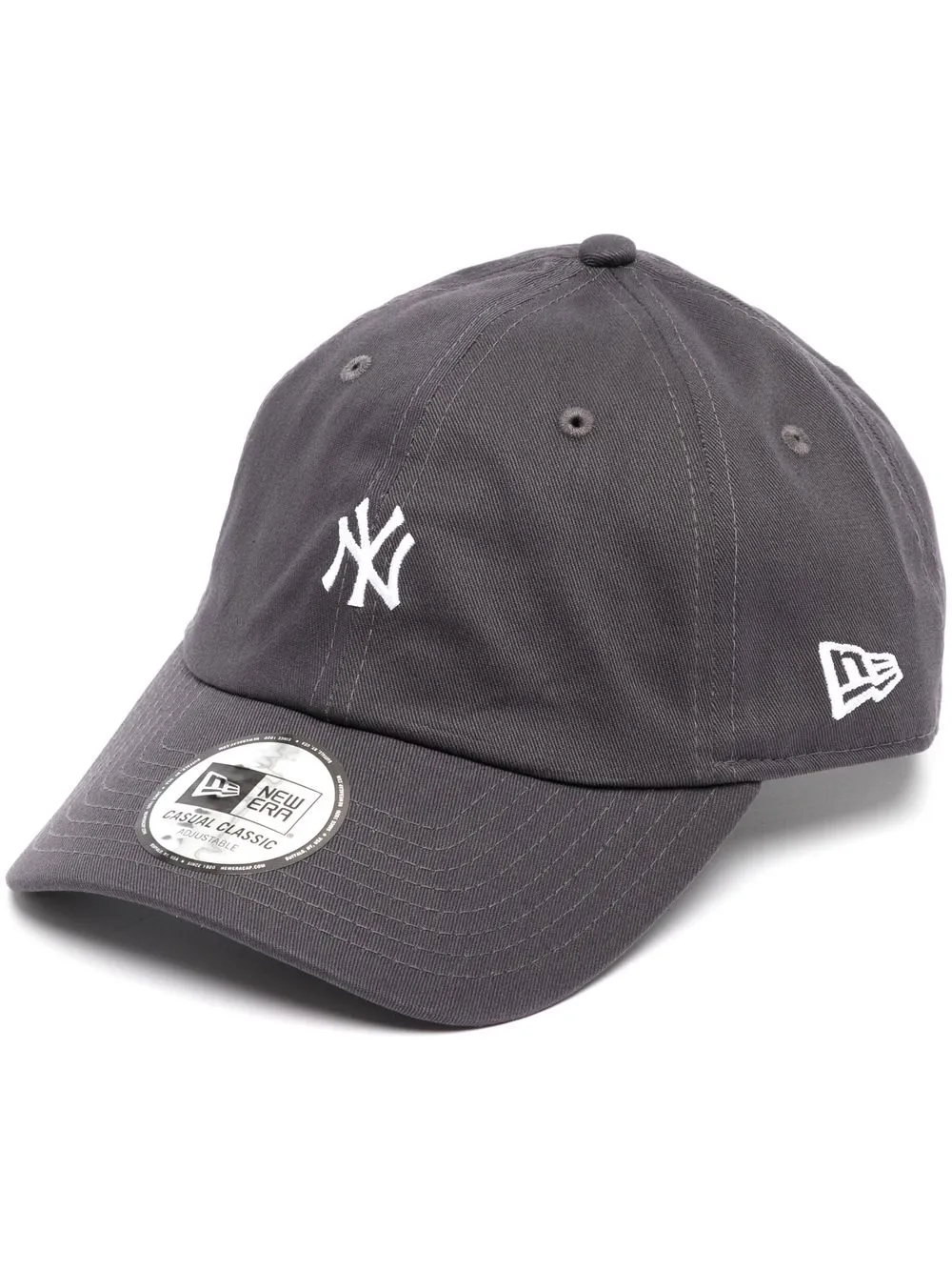 

NEW ERA CAP logo-patch baseball cap - Grey