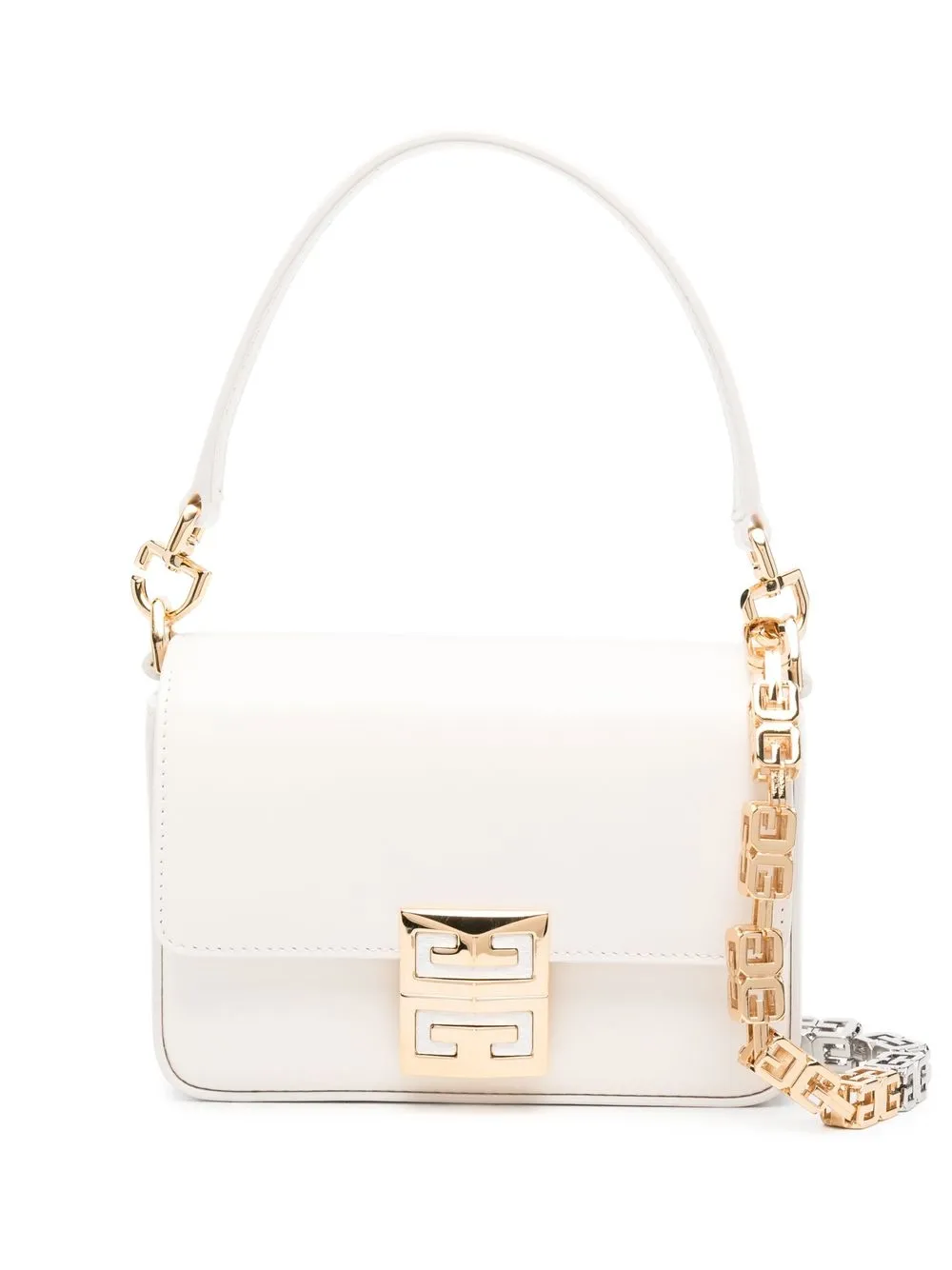 

Givenchy tote con correa de cadena 4G - Blanco