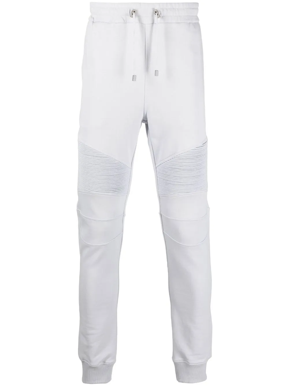 

Balmain logo-printed panelled sweatpants - Blue