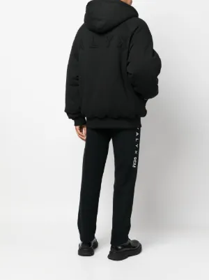 1017 ALYX 9SM ボンバージャケット S 1017 ALYX 9SM】ARCH LOGO BOMBER JACKET(BLACK) | AYIN