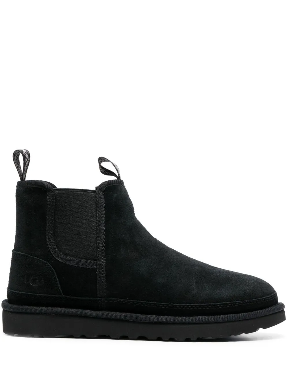 

UGG botines con cierre - Negro