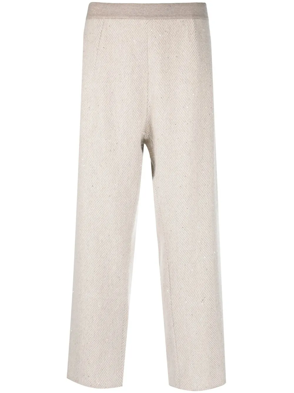 

Gentry Portofino pantalones de tejido fino capri - Neutro